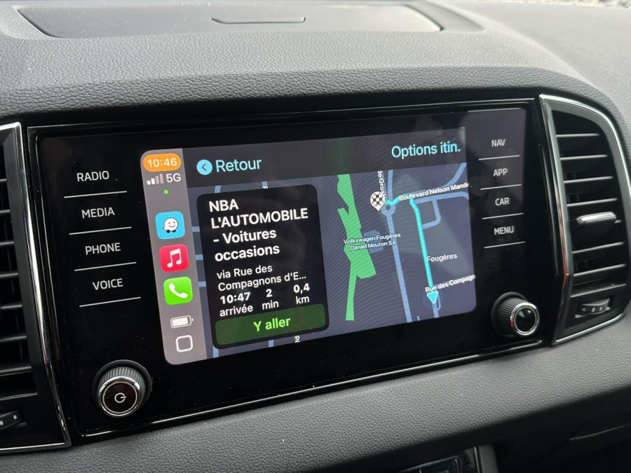 SKODA KAROQ 2.0 TDI 115 Ambition avec Digital Cockpit, Caméra et Apple Car Play occasion