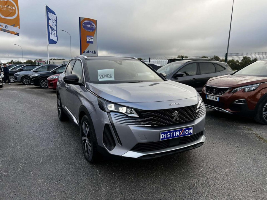 PEUGEOT 3008 1.5 BlueHDi S&S - 130 - BV EAT8  GT + TOIT OUVRANT PANORAMIQUE occasion