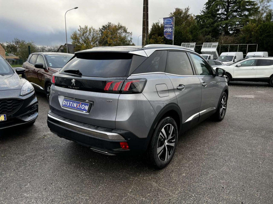 PEUGEOT 3008 1.5 BlueHDi S&S - 130 - BV EAT8  GT + TOIT OUVRANT PANORAMIQUE occasion