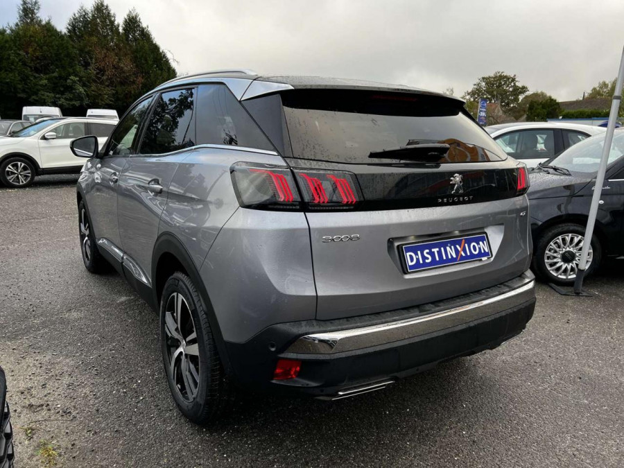 PEUGEOT 3008 1.5 BlueHDi S&S - 130 - BV EAT8  GT + TOIT OUVRANT PANORAMIQUE occasion