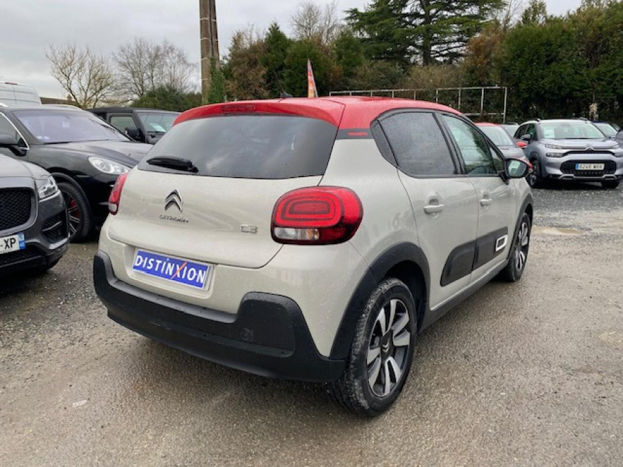 CITROEN C3  Shine - 1.2 PT - 110 -  EAT6 - Radars Arrière + MirrorLink occasion